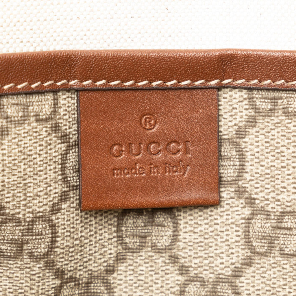 Gucci Medium GG Supreme Web Loop Tote Bag (SHG-Ew9uNi)