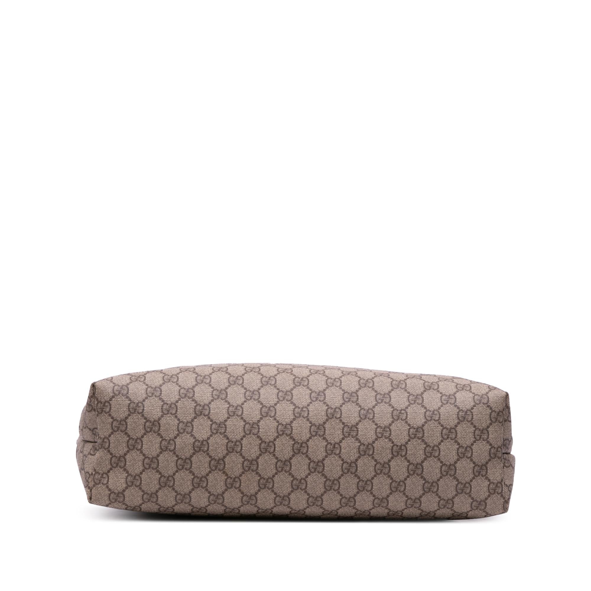 Gucci Medium GG Supreme Web Loop Tote Bag