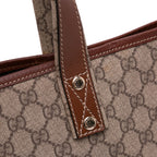Gucci Medium GG Supreme Web Loop Tote Bag
