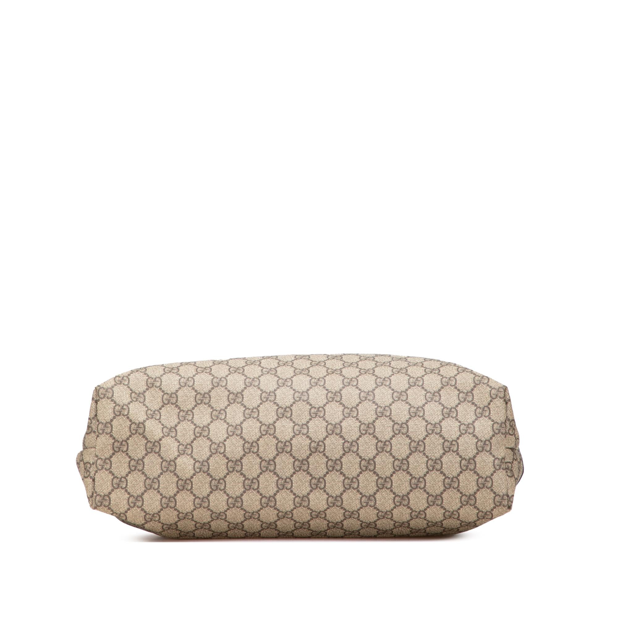 Gucci Medium GG Supreme Web Loop Tote