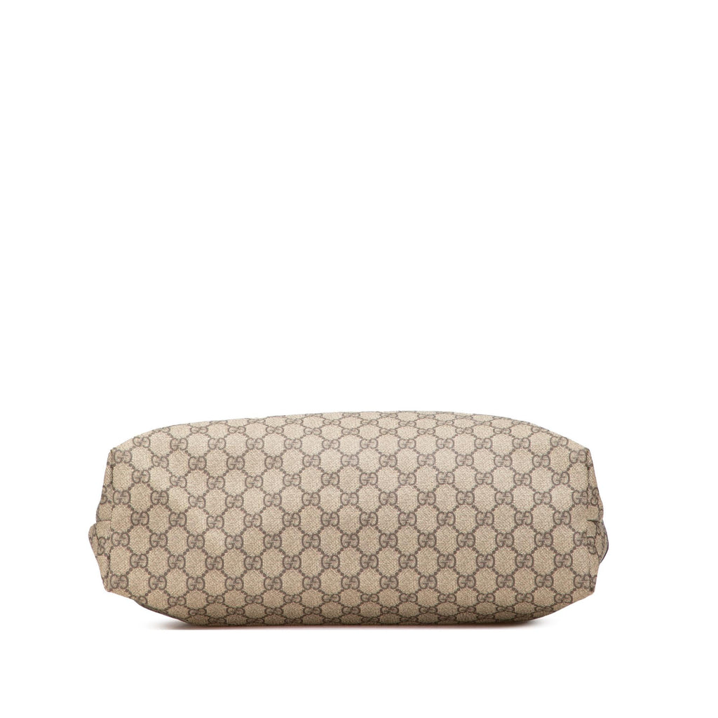 Gucci Medium GG Supreme Web Loop Tote