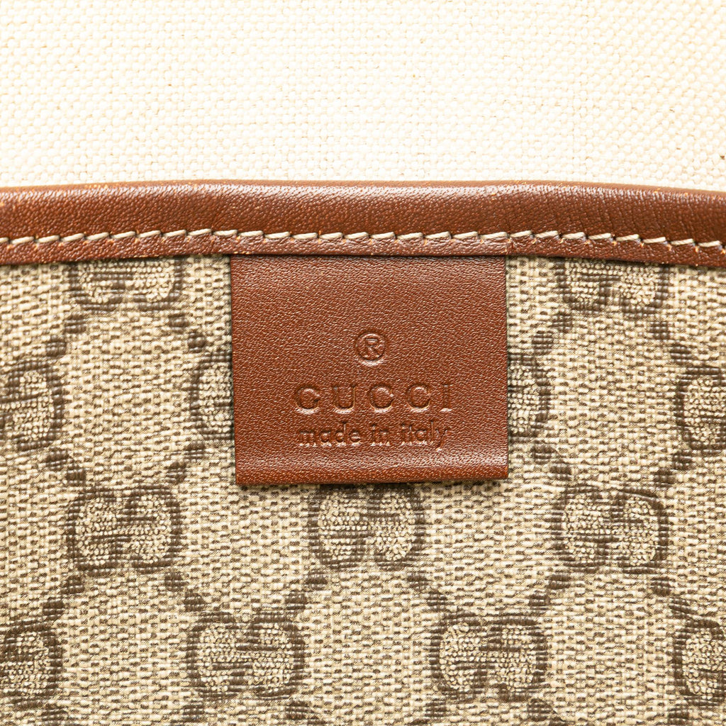 Gucci Medium GG Supreme Web Loop Tote