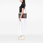 Gucci Medium GG Supreme Web Ophidia Chain Shoulder Bag