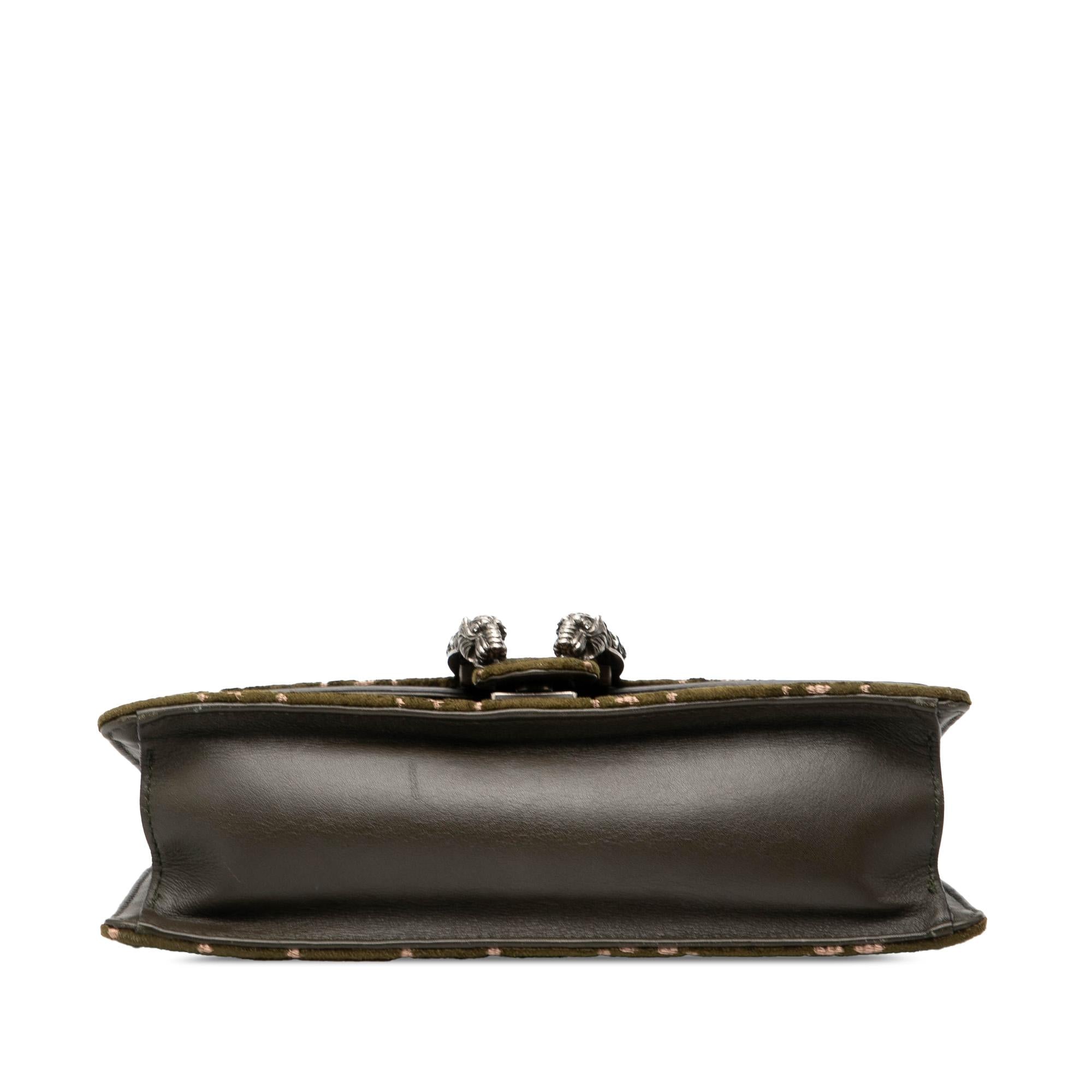 Gucci Medium GG Velvet Dionysus Crossbody