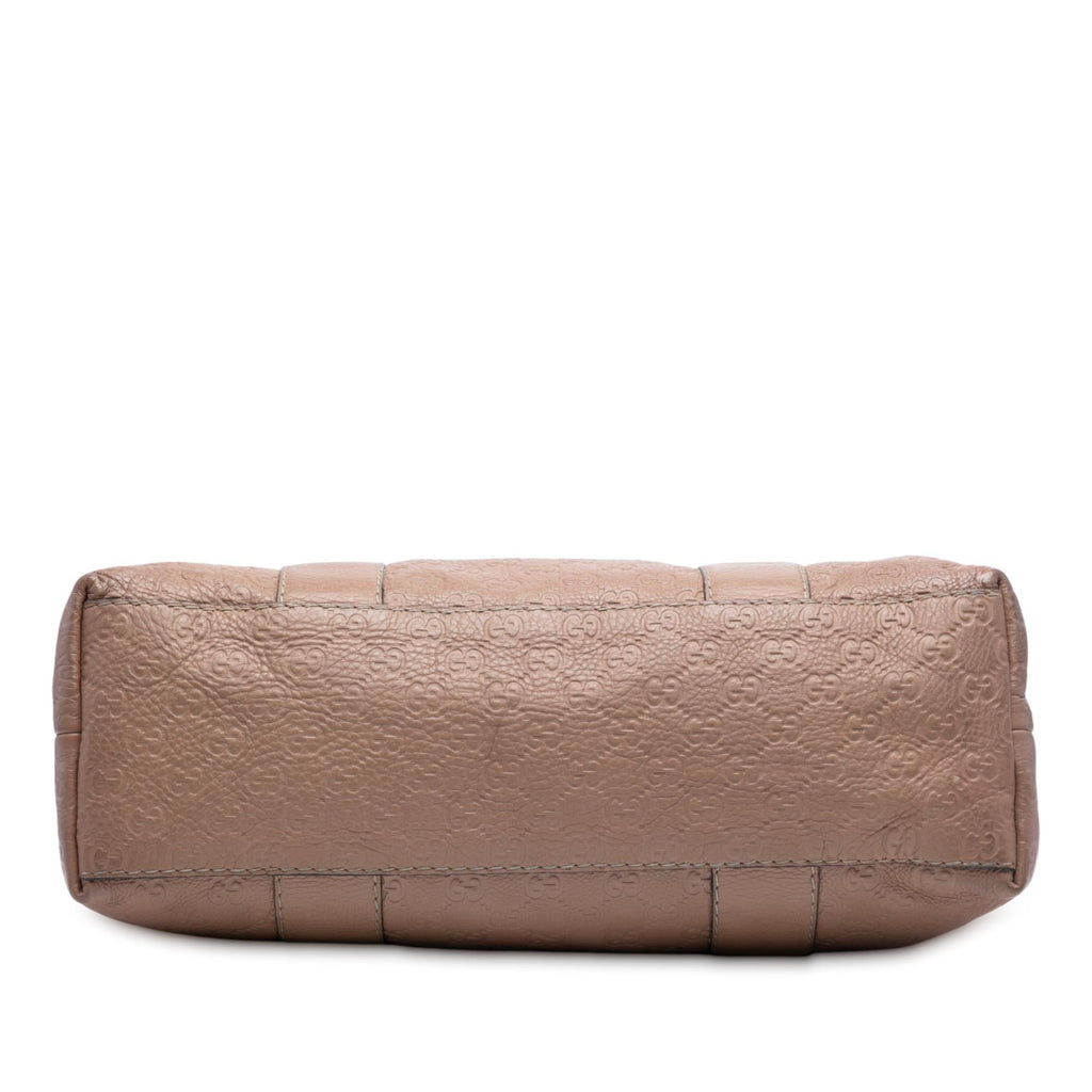 Gucci Medium Guccissima Bamboo Libeccio Tote