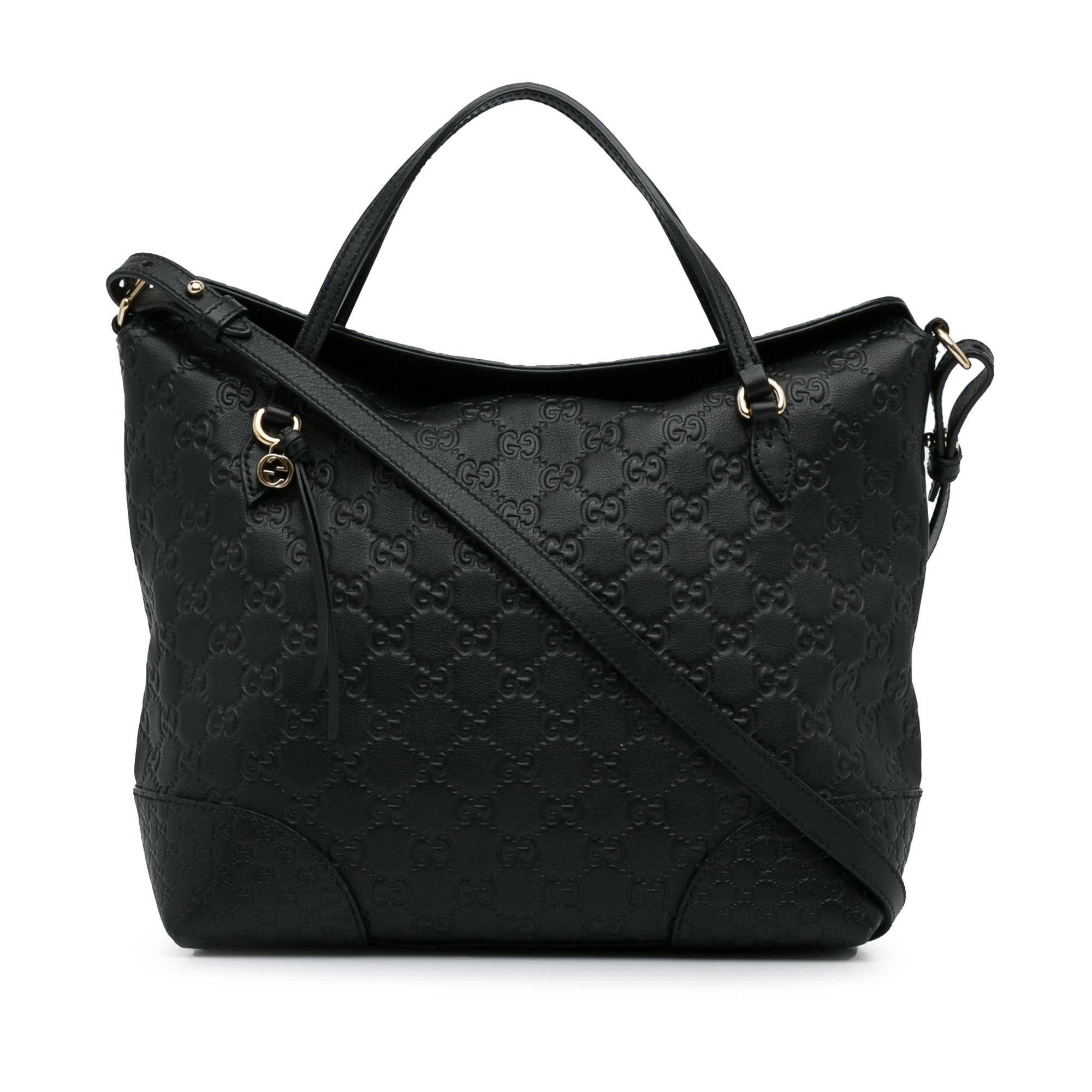 Gucci Medium Guccissima Bree Fold Over Tote (SHG-JkQbc3)