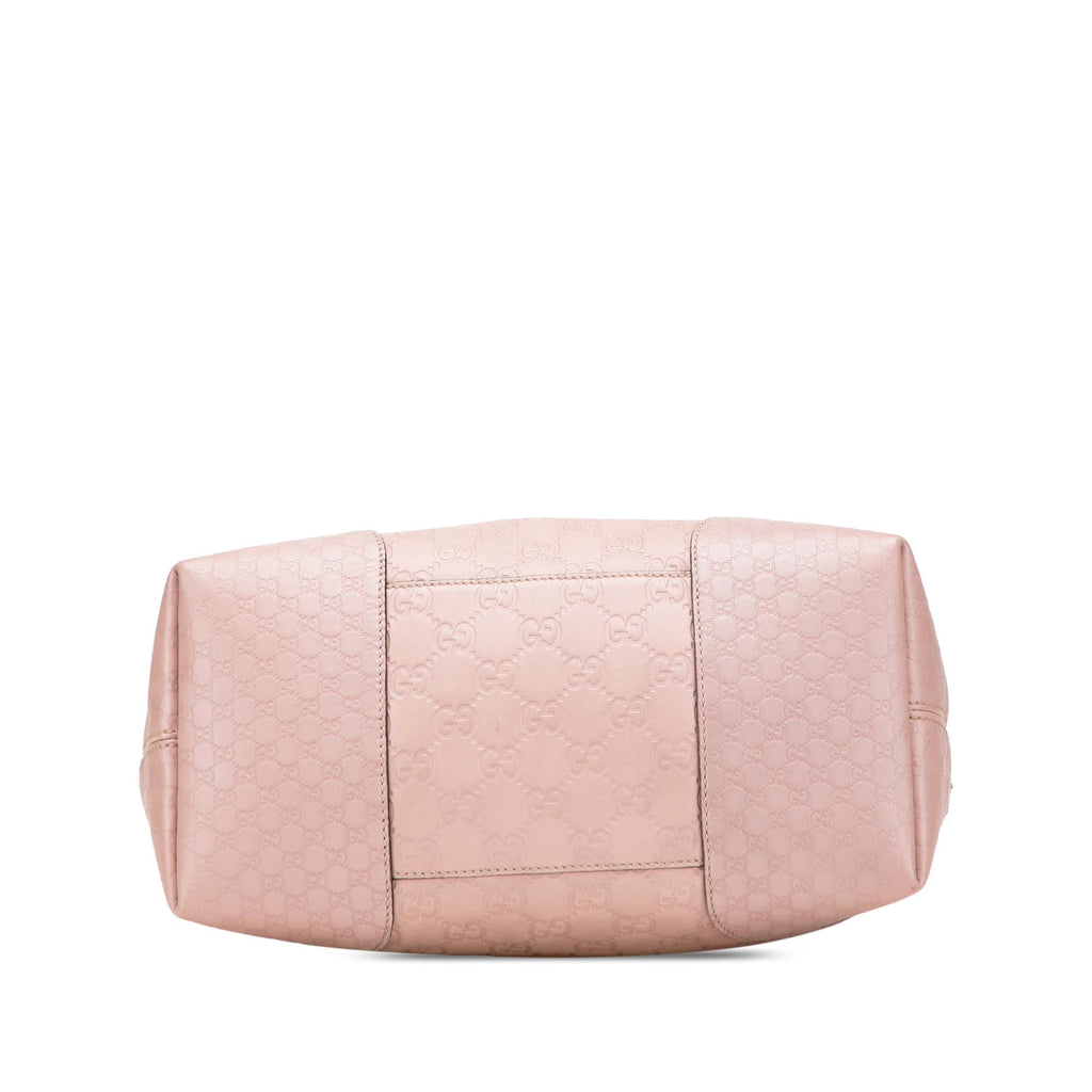 Gucci Medium Guccissima Bree Fold Over Tote
