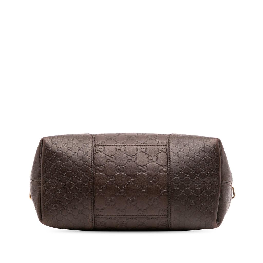 Gucci Medium Guccissima Bree Fold Over Tote