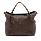 Gucci Medium Guccissima Bree Fold Over Tote