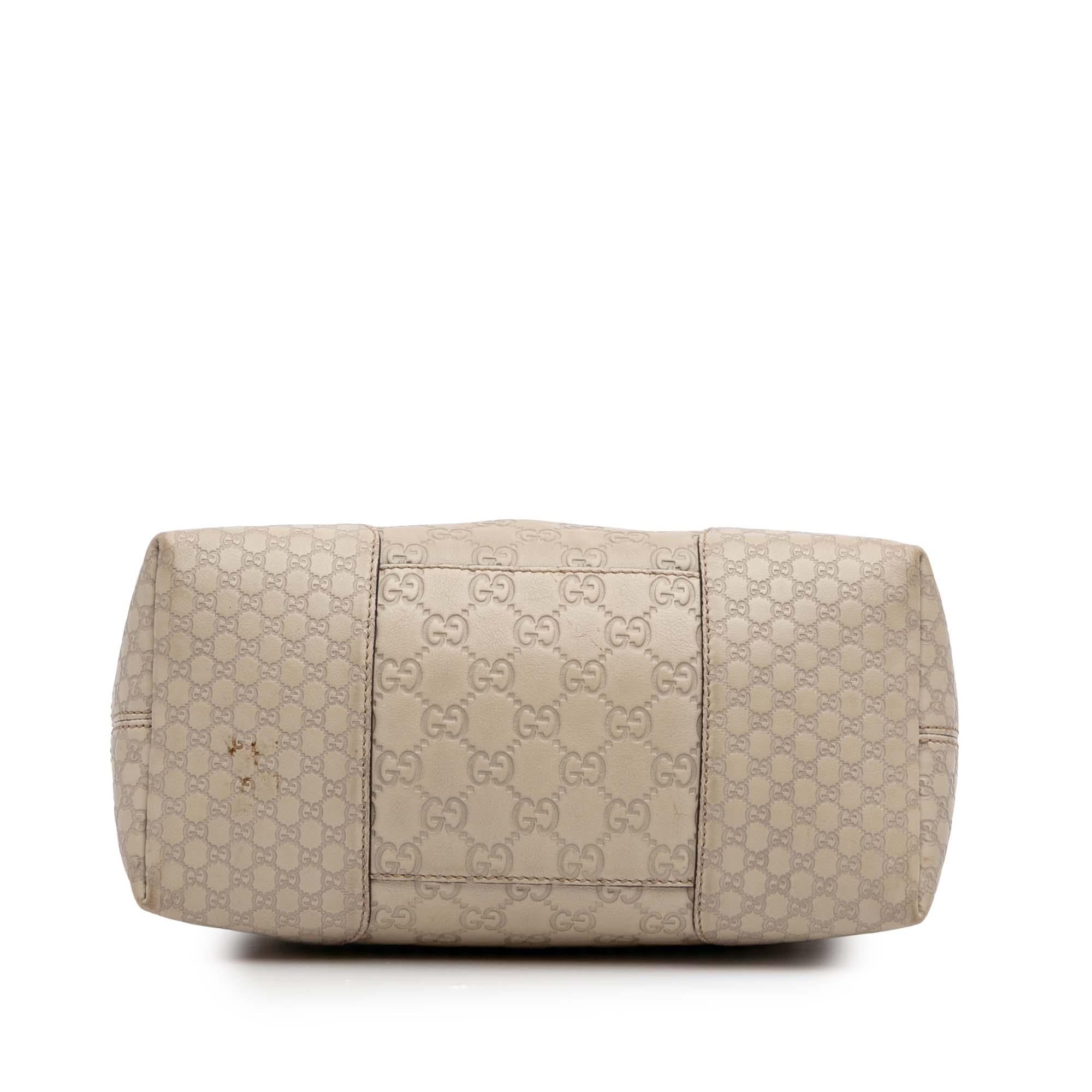 Gucci Medium Guccissima Bree Fold Over Tote