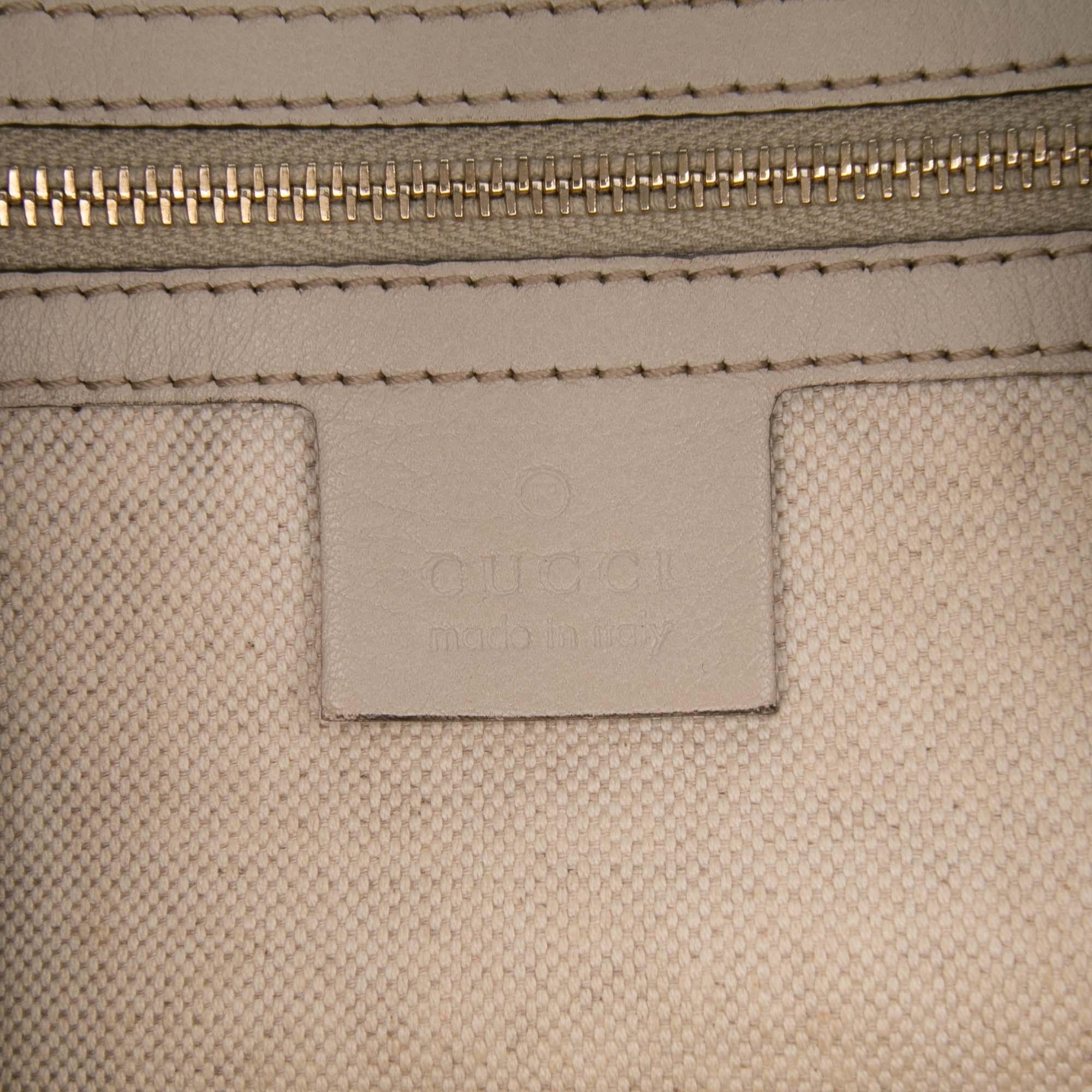 Gucci Medium Guccissima Bree Fold Over Tote