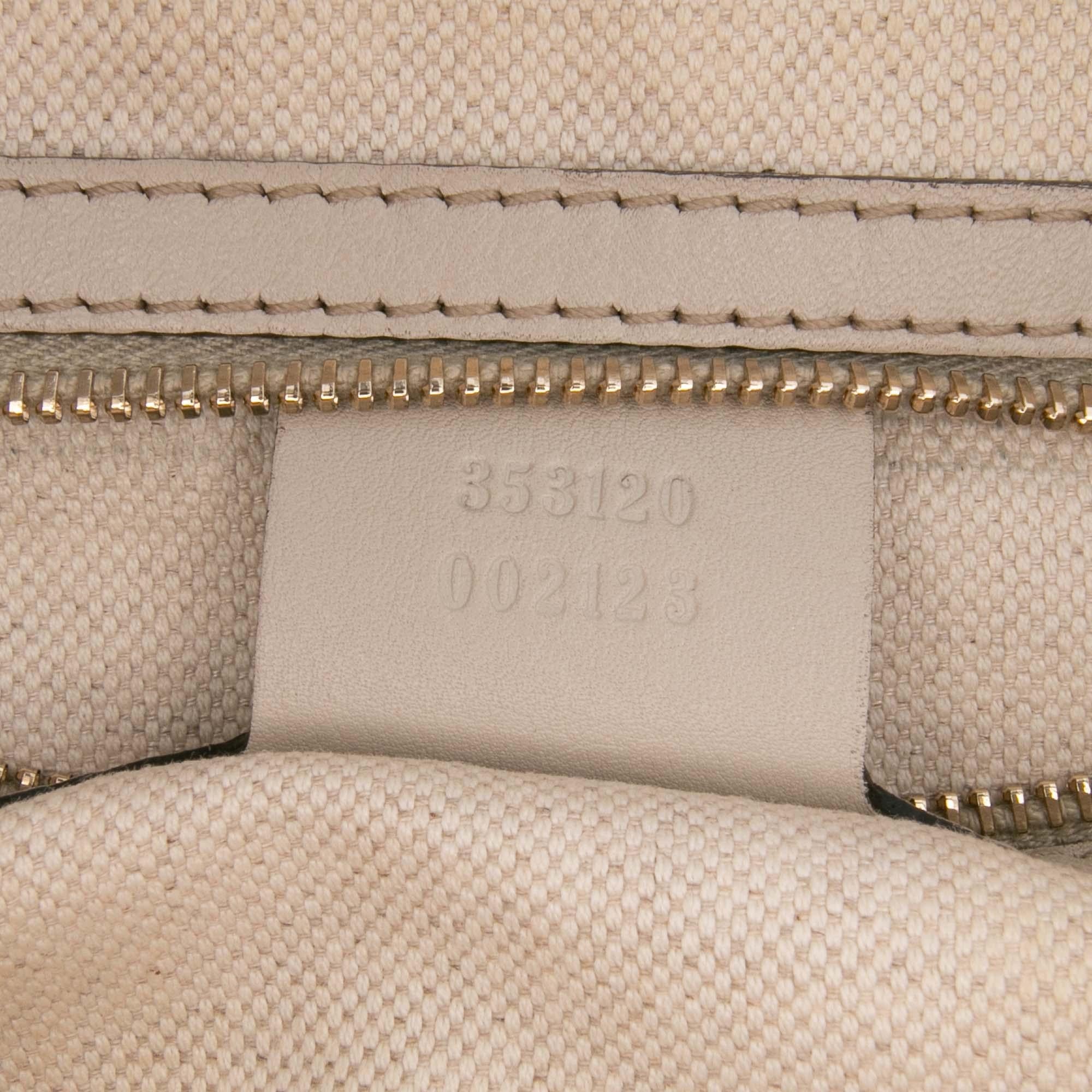Gucci Medium Guccissima Bree Fold Over Tote
