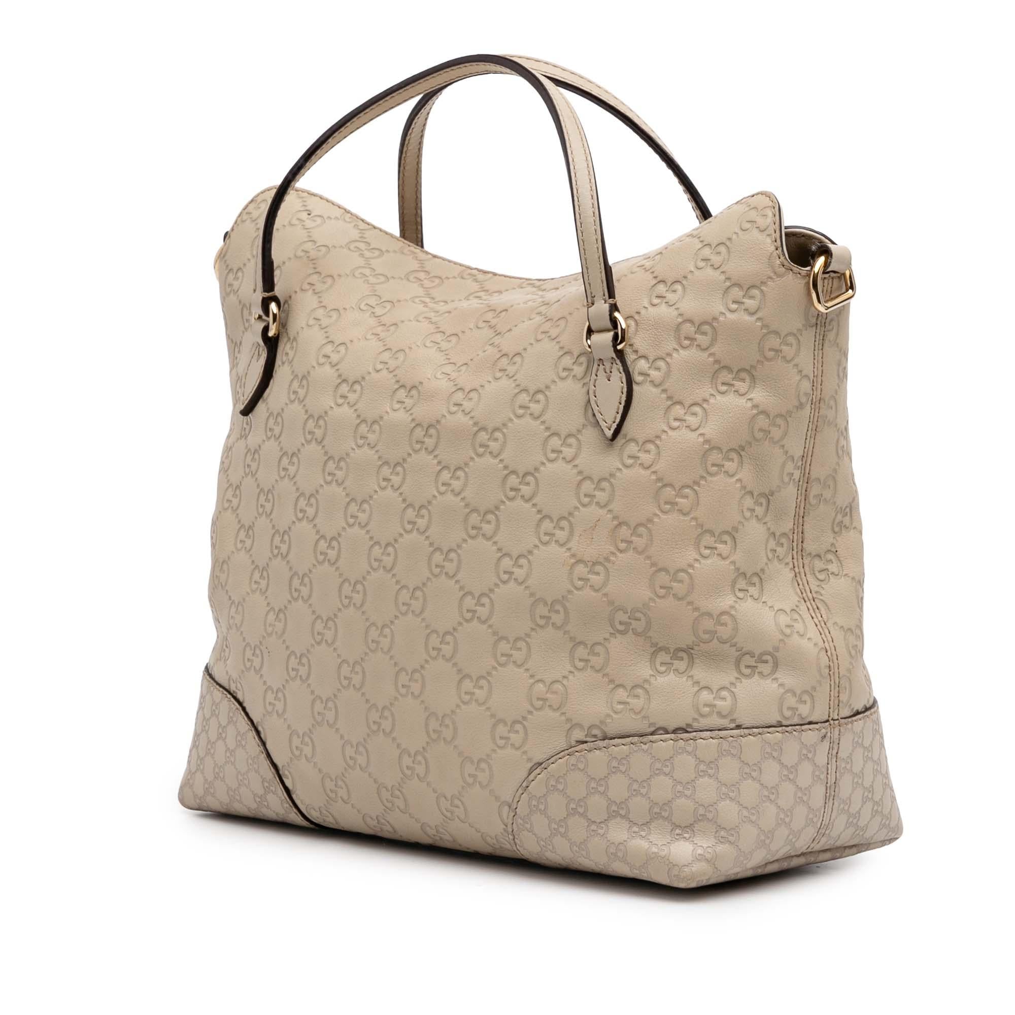 Gucci Medium Guccissima Bree Fold Over Tote
