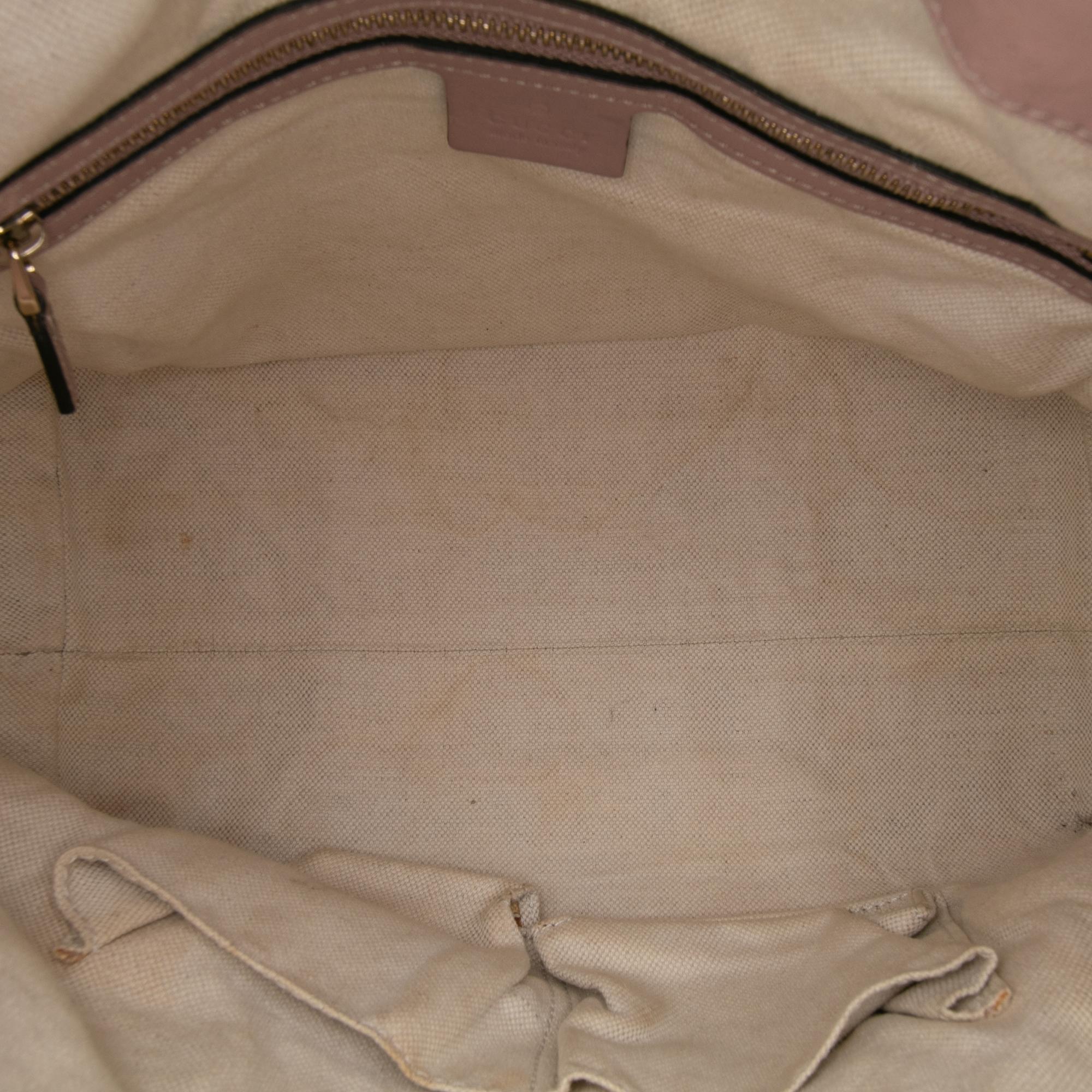 Gucci Medium Guccissima Bree Fold Over Tote