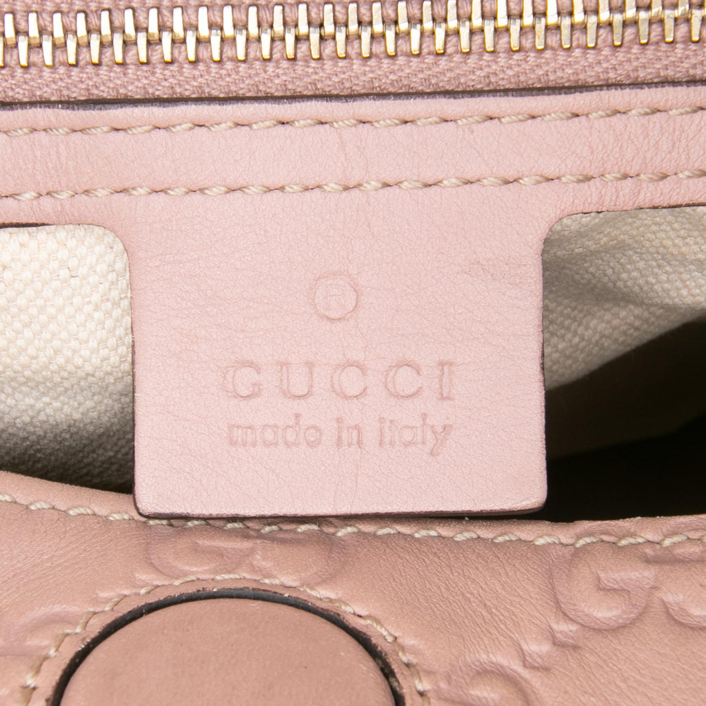 Gucci Medium Guccissima Bree Fold Over Tote