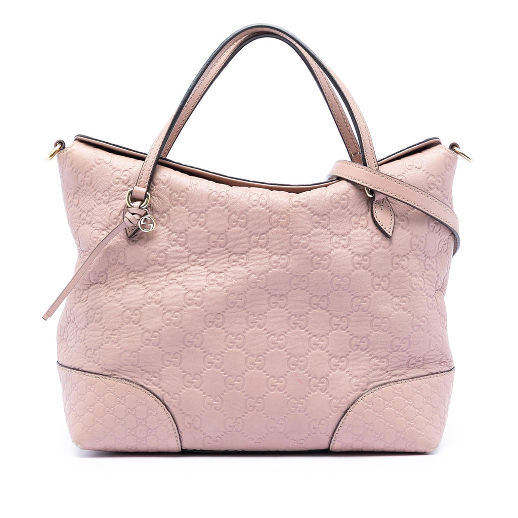 Gucci Medium Guccissima Bree Fold Over Tote