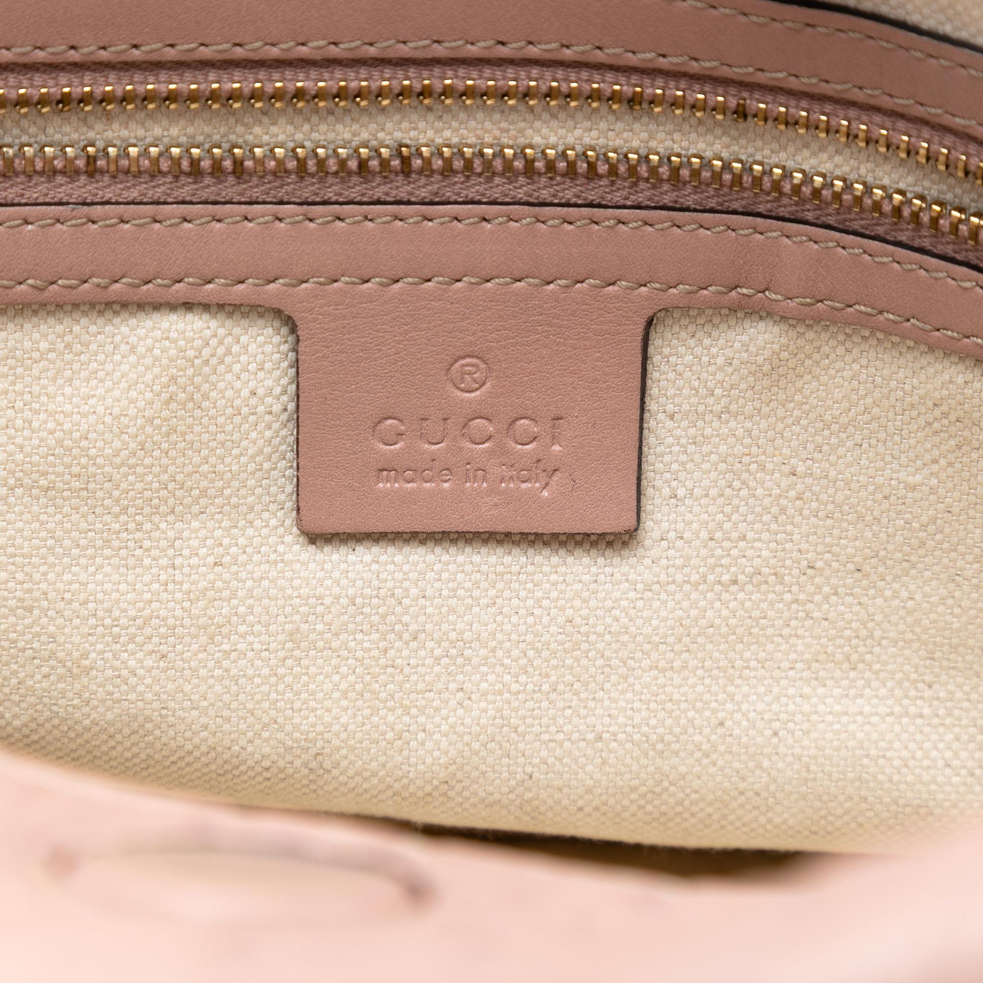 Gucci Medium Guccissima Bree Fold Over Tote