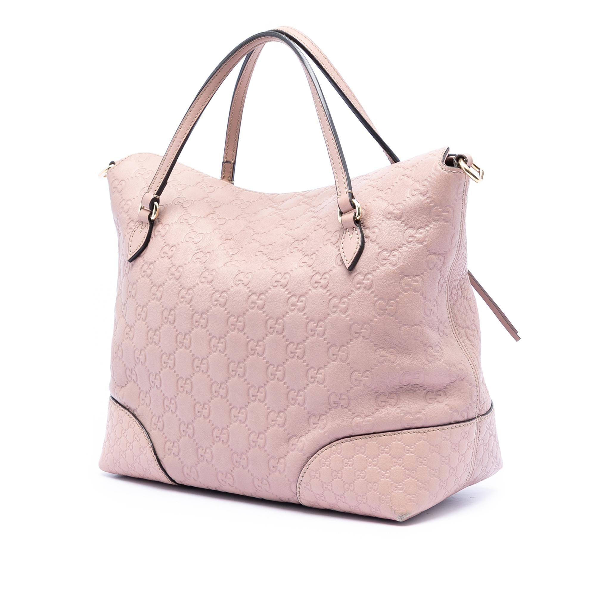 Gucci Medium Guccissima Bree Fold Over Tote