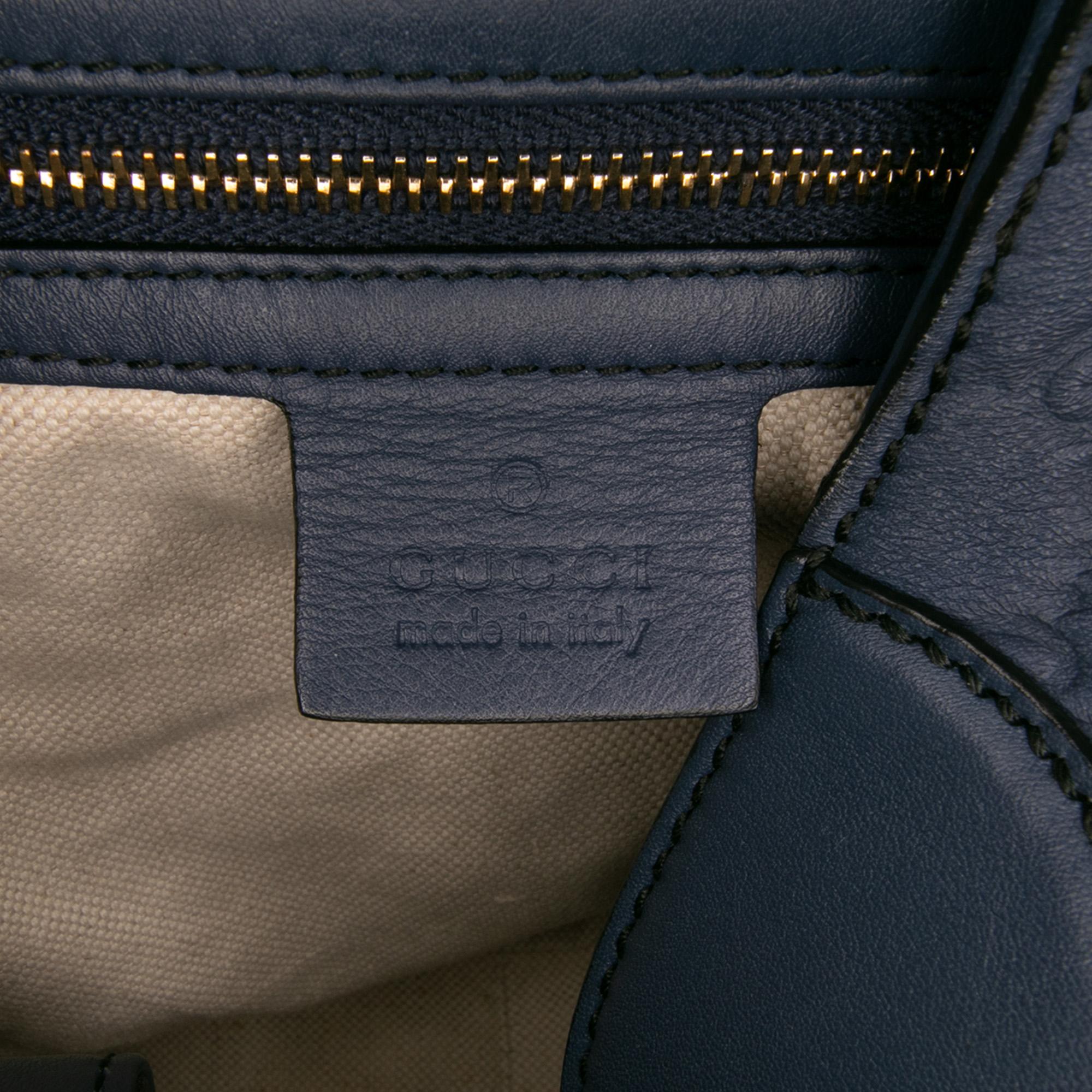 Gucci Medium Guccissima Emily Satchel