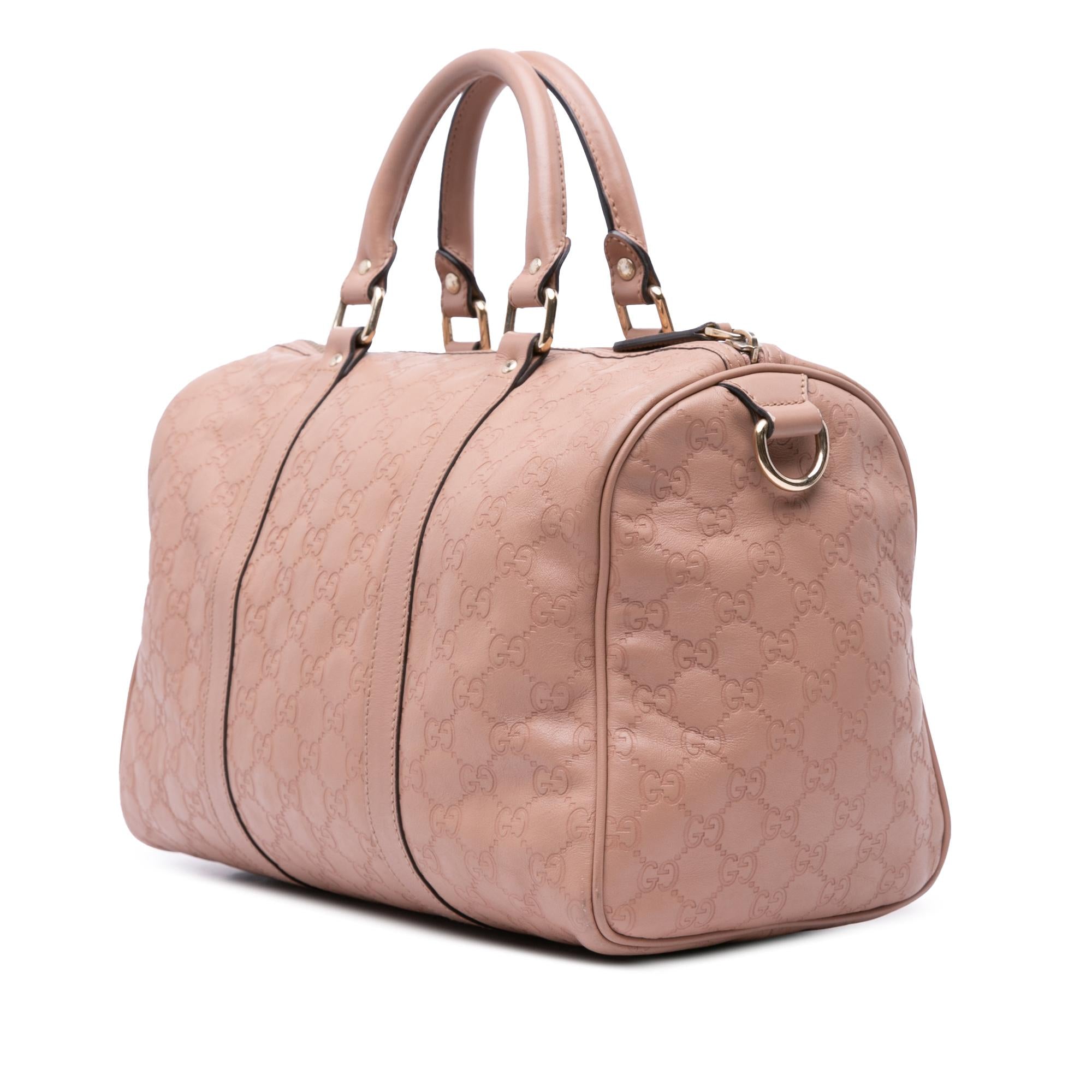 Gucci Medium Guccissima Joy Boston Bag