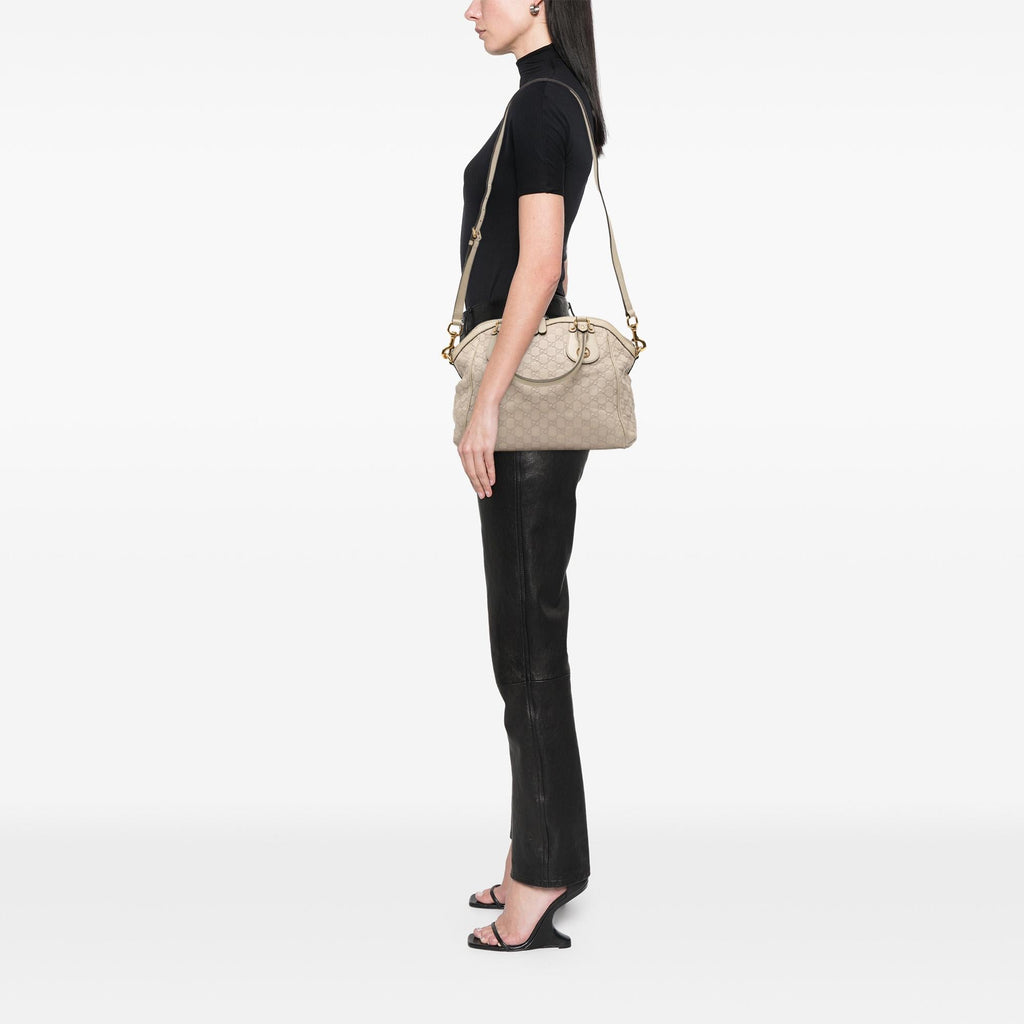 Gucci Medium Guccissima Scarlett Satchel