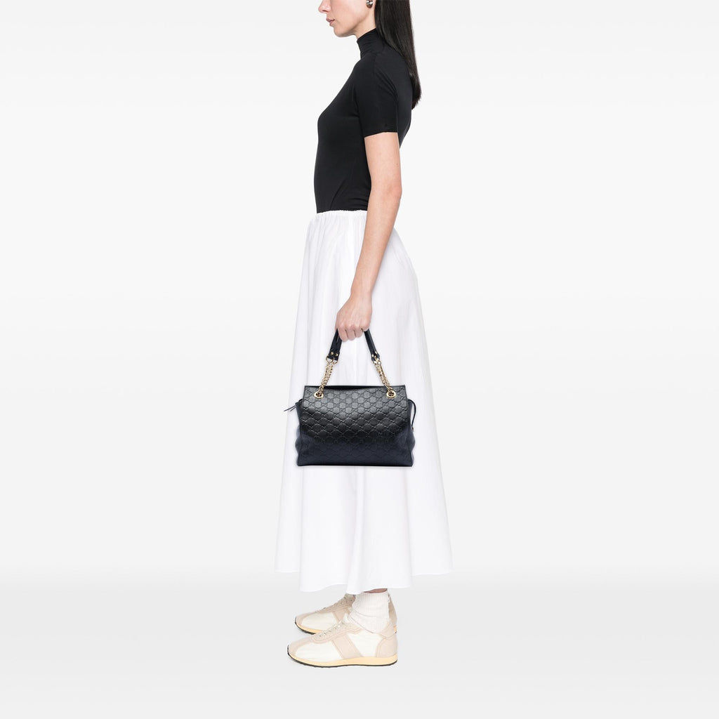 Gucci Medium Guccissima Soft Shoulder Bag