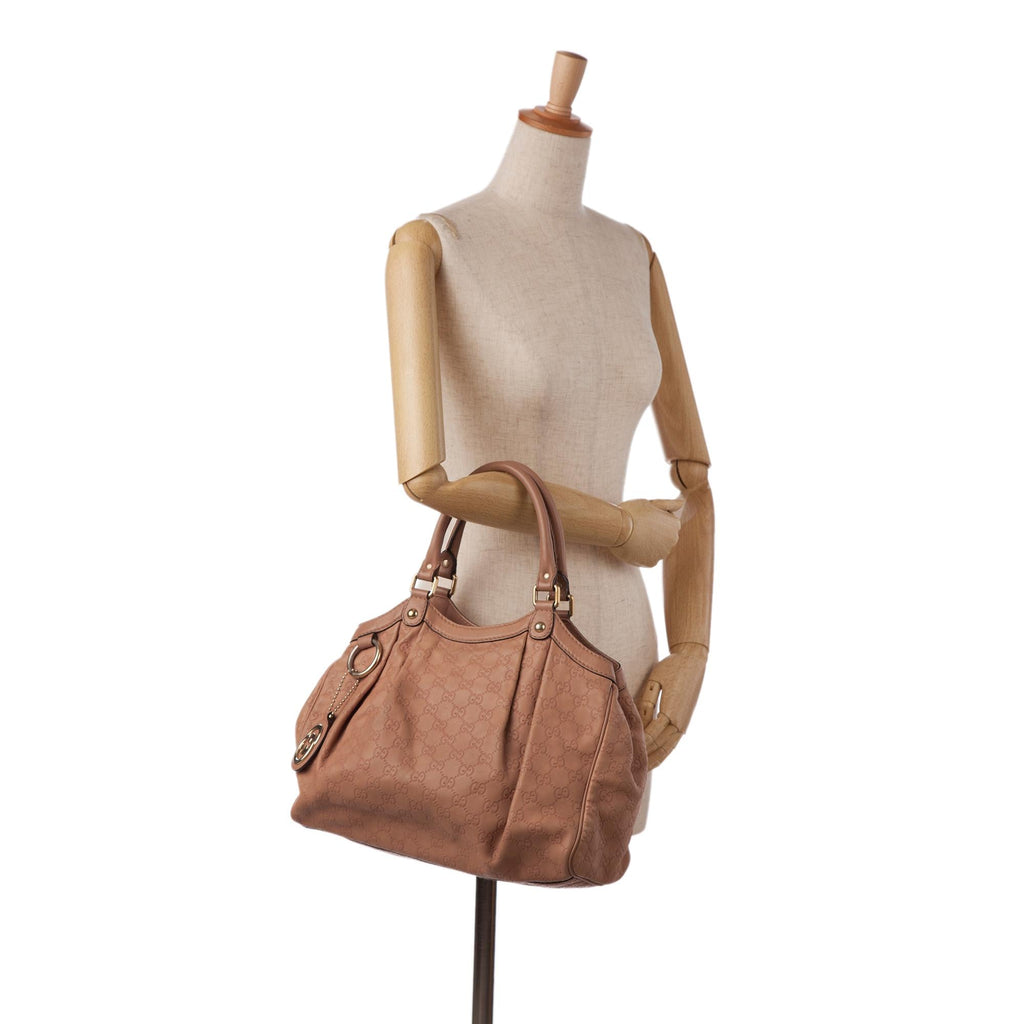Gucci Medium Guccissima Sukey Tote (SHG-yRnH0q)