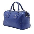 Gucci Medium Guccissima Techno Tag Boston Bag