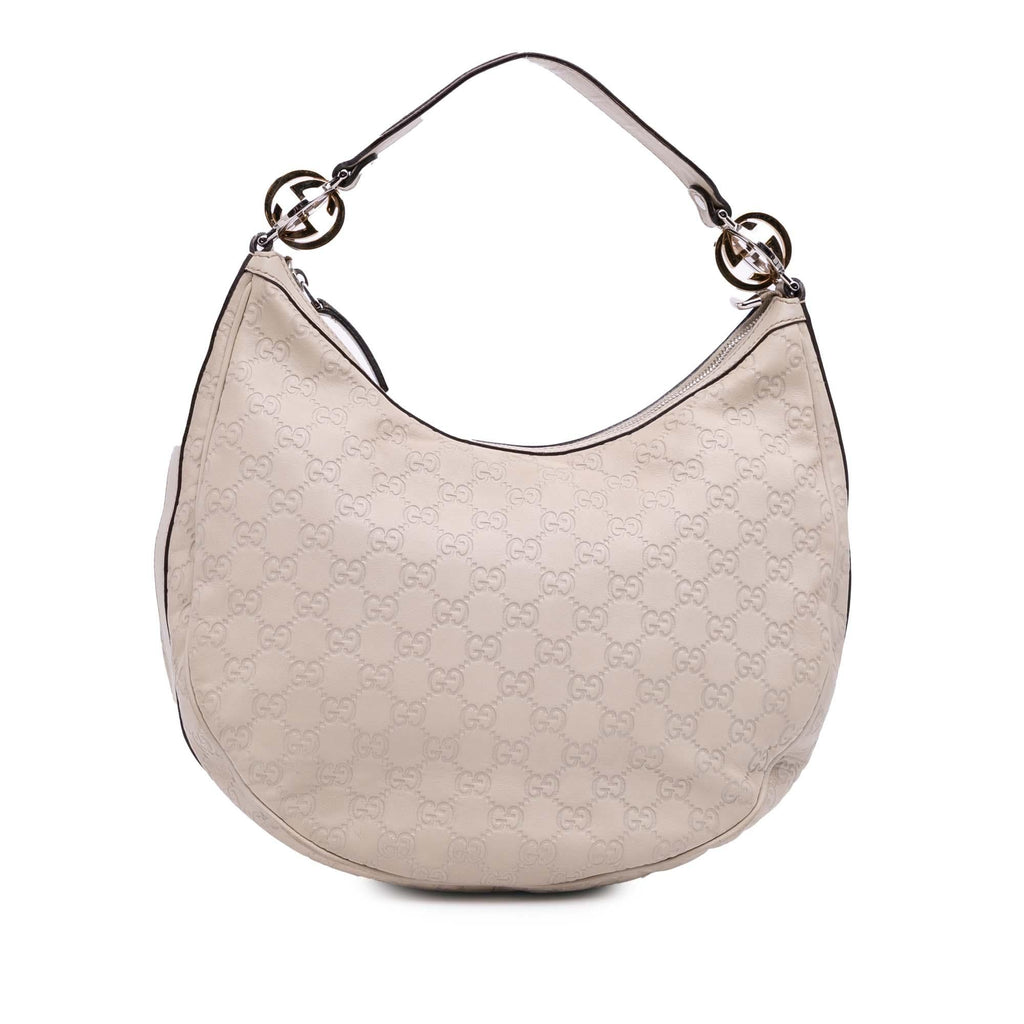 Gucci Medium Guccissima Twins Hobo