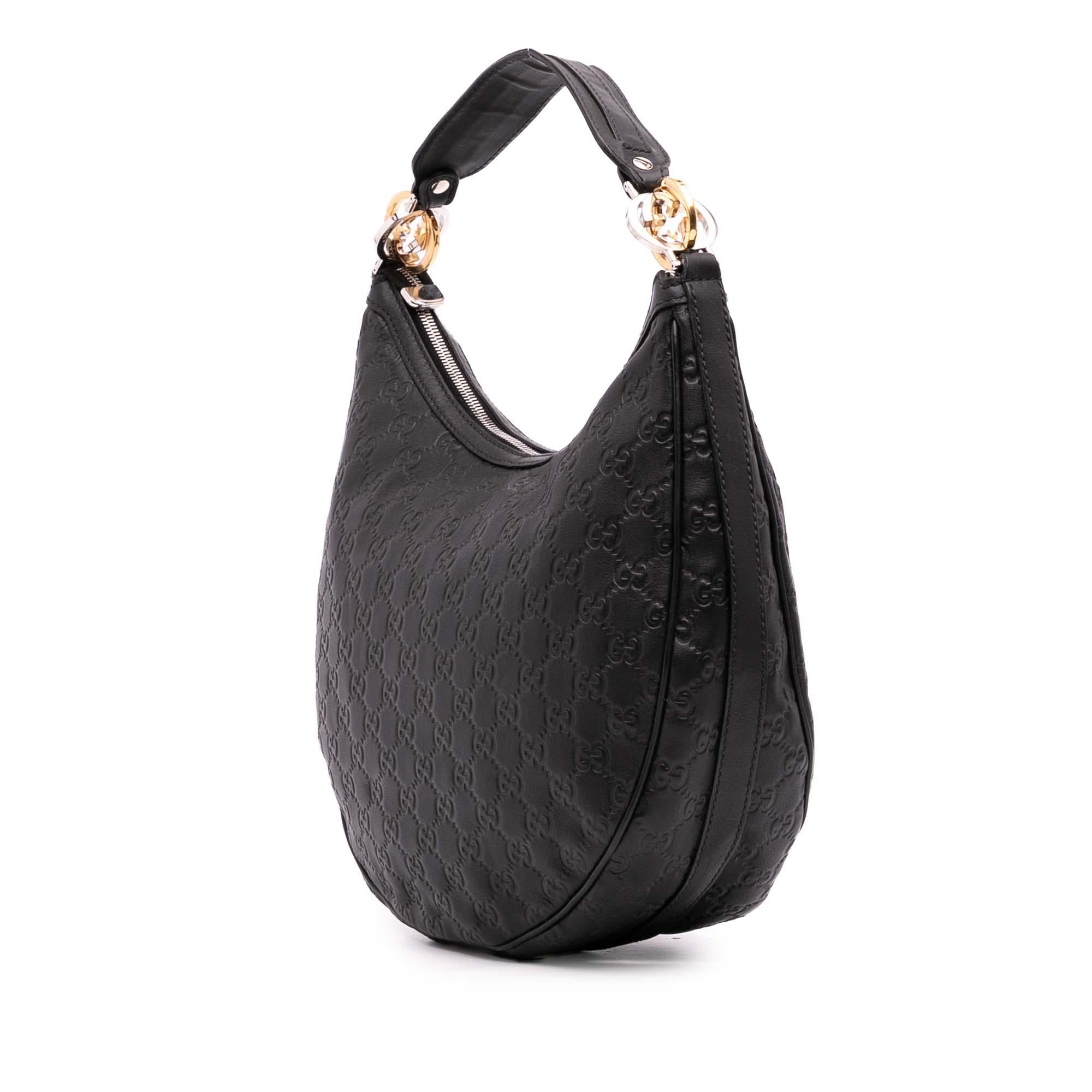 Gucci Medium Guccissima Twins Hobo