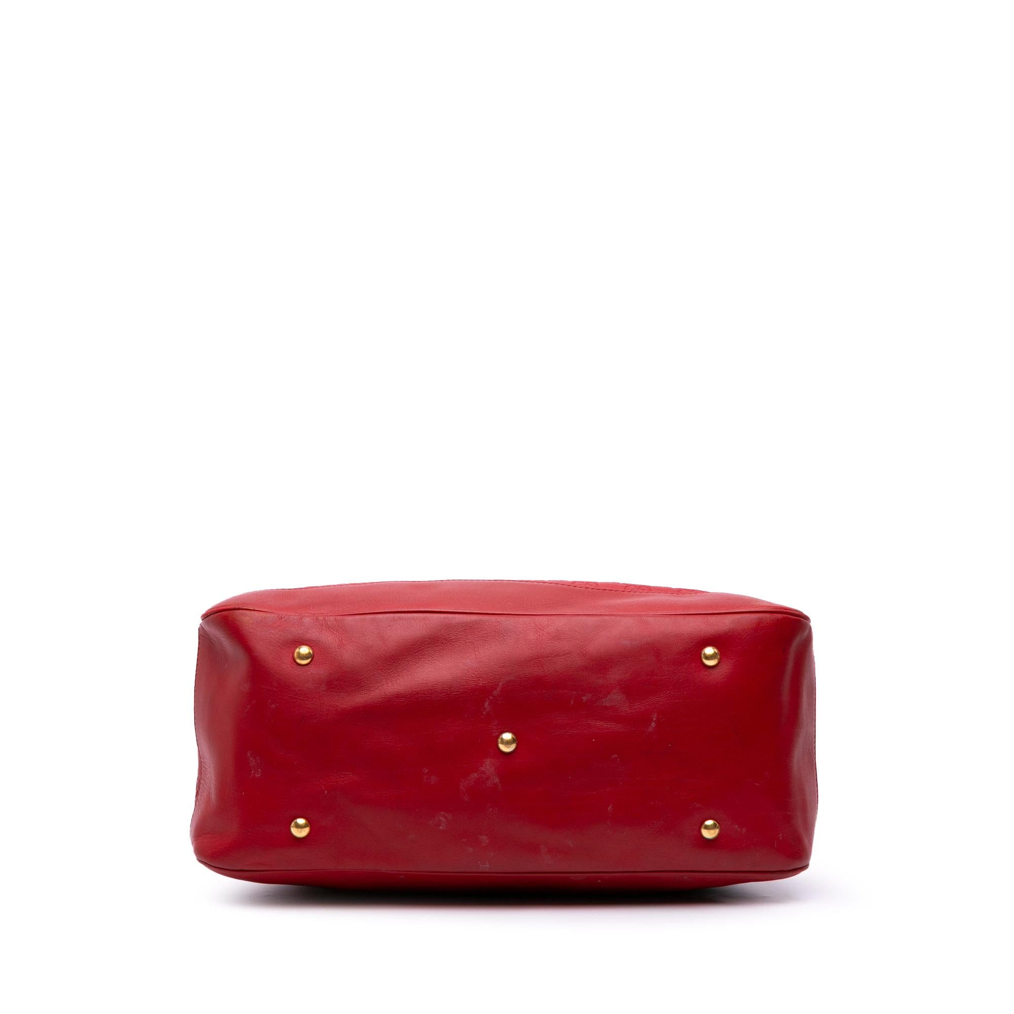 Gucci Medium Guccissima Valentine Top Handle Bag