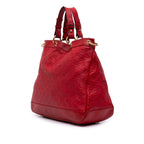 Gucci Medium Guccissima Valentine Top Handle Bag