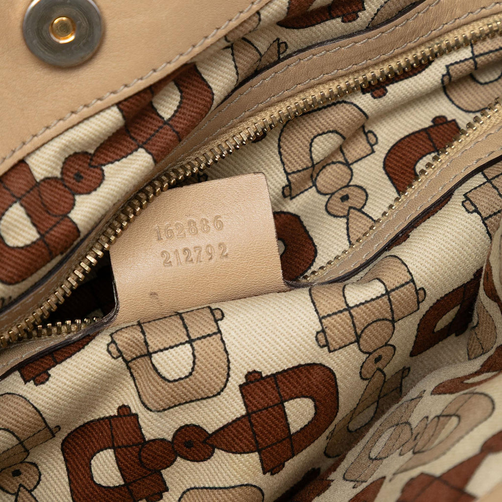 Gucci Medium Guccissima Web Britt Satchel