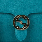 Gucci Medium Interlocking G Leather Crossbody Bag (SHG-32622)
