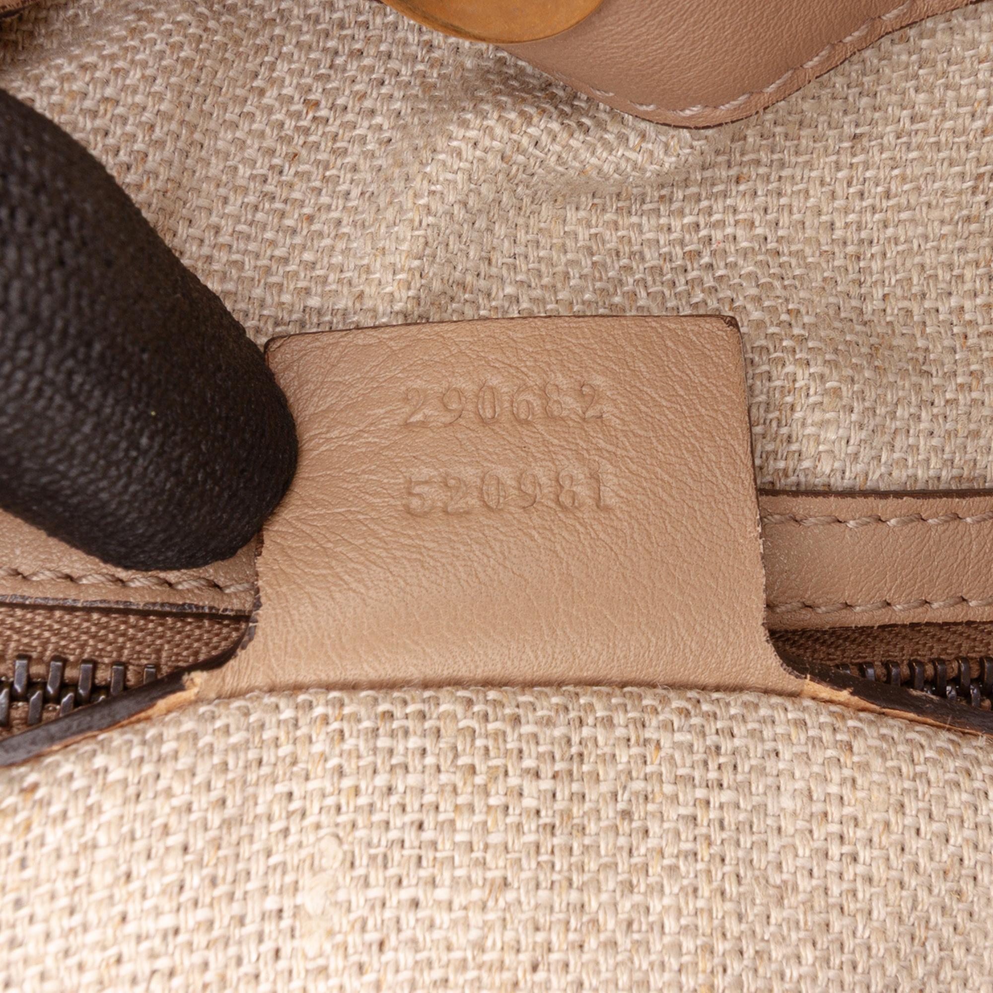 Gucci Medium Leather 1970 Chain Hobo Bag