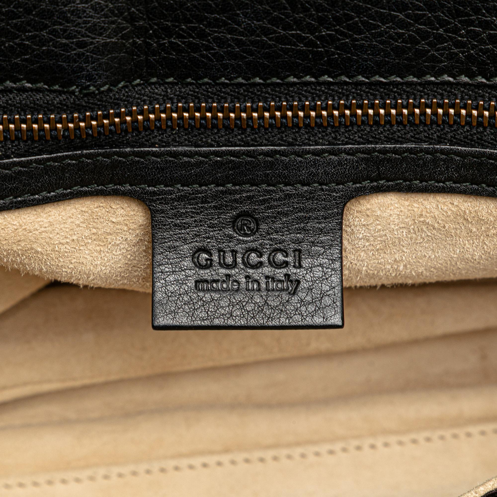 Gucci Medium Leather 1973 Chain Shoulder Bag