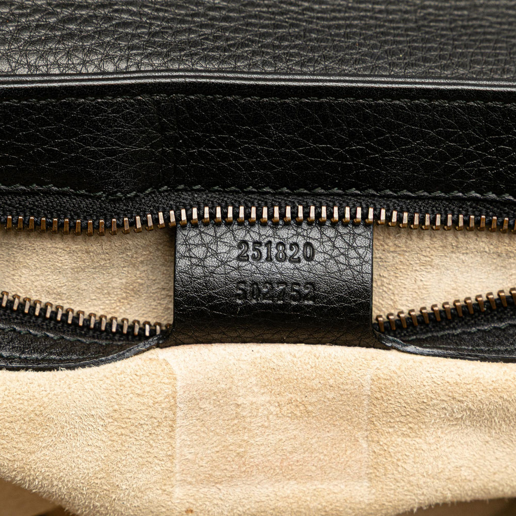 Gucci Medium Leather 1973 Chain Shoulder Bag