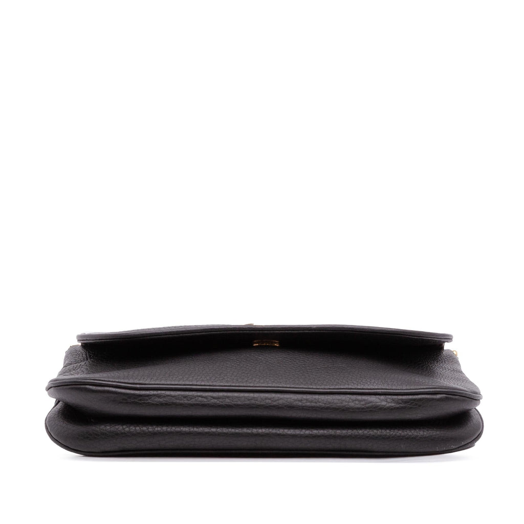 Gucci Medium Leather 1973 Chain Shoulder Bag