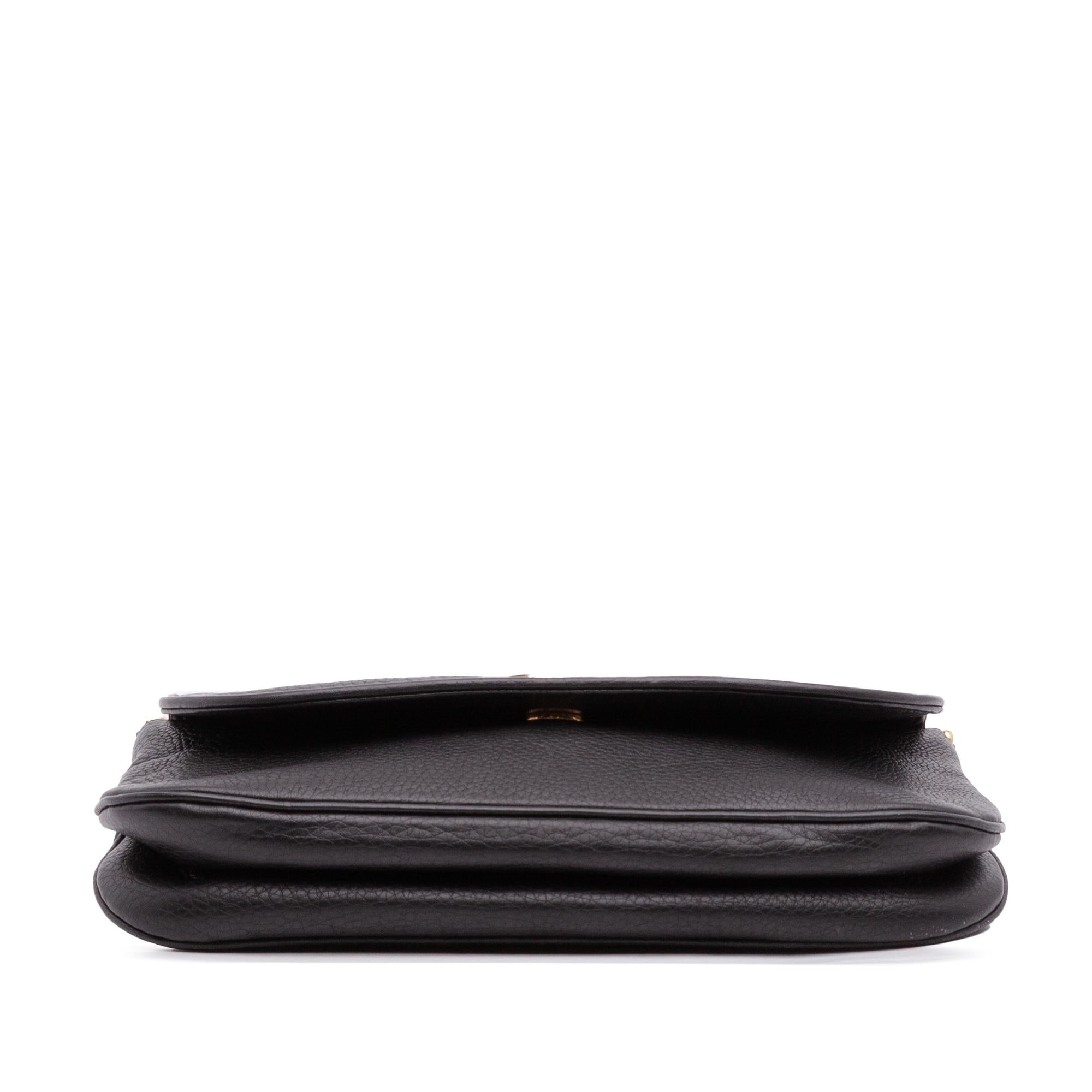 Gucci Medium Leather 1973 Chain Shoulder Bag