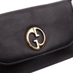 Gucci Medium Leather 1973 Chain Shoulder Bag