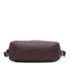 Gucci Medium Leather Bamboo Bar Tote