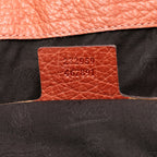 Gucci Medium Leather Bamboo Bar Tote