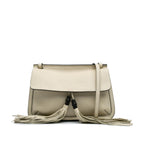 Gucci Medium Leather Bamboo Daily Crossbody