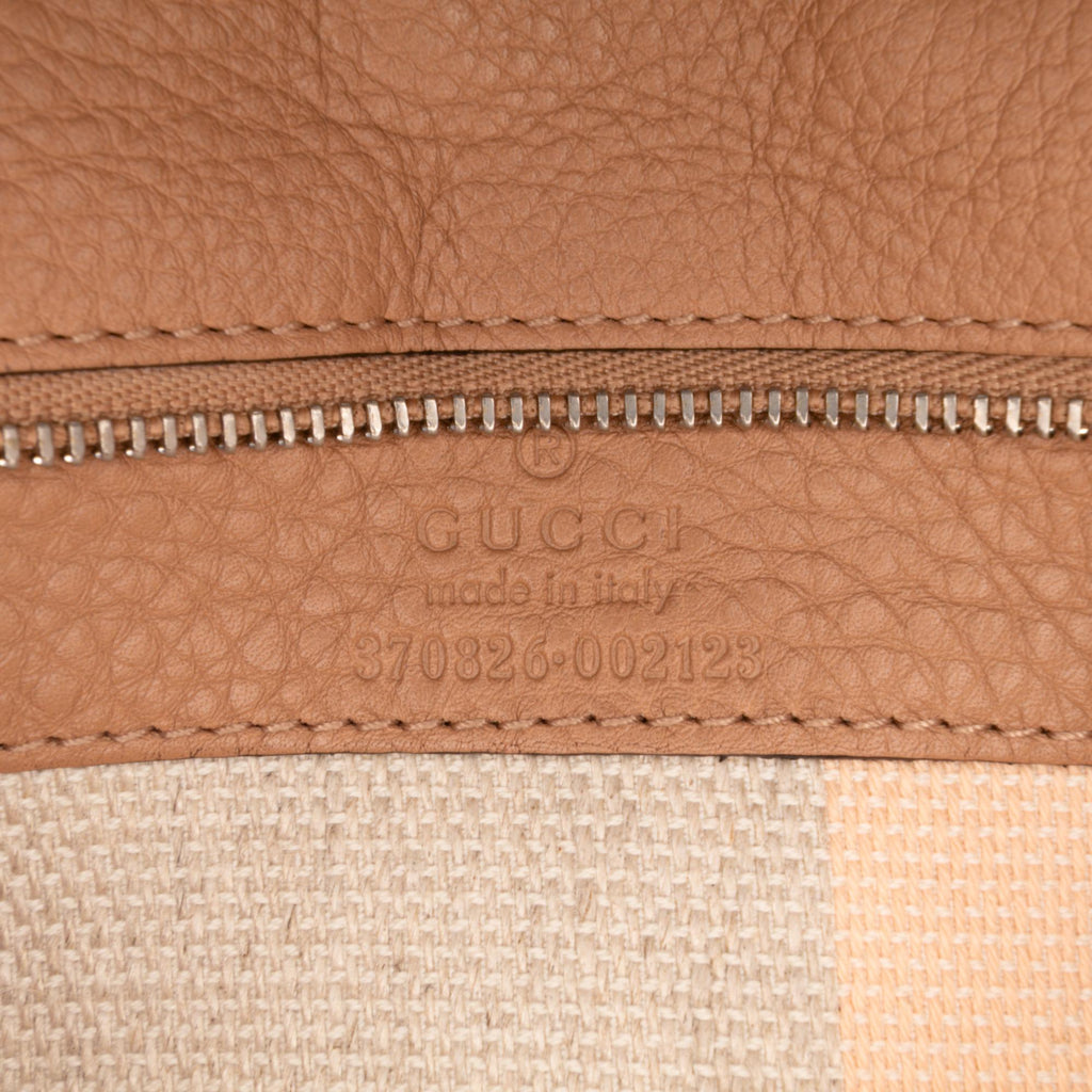 Gucci Medium Leather Bamboo Daily Crossbody