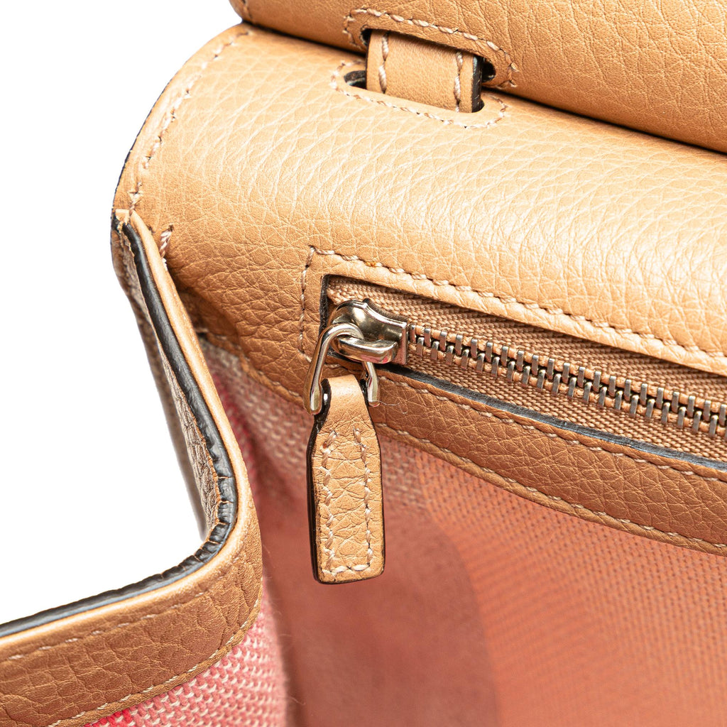 Gucci Medium Leather Bamboo Daily Crossbody