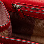 Gucci Medium Leather Bamboo Daily Crossbody