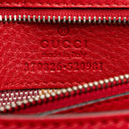 Gucci Medium Leather Bamboo Daily Crossbody