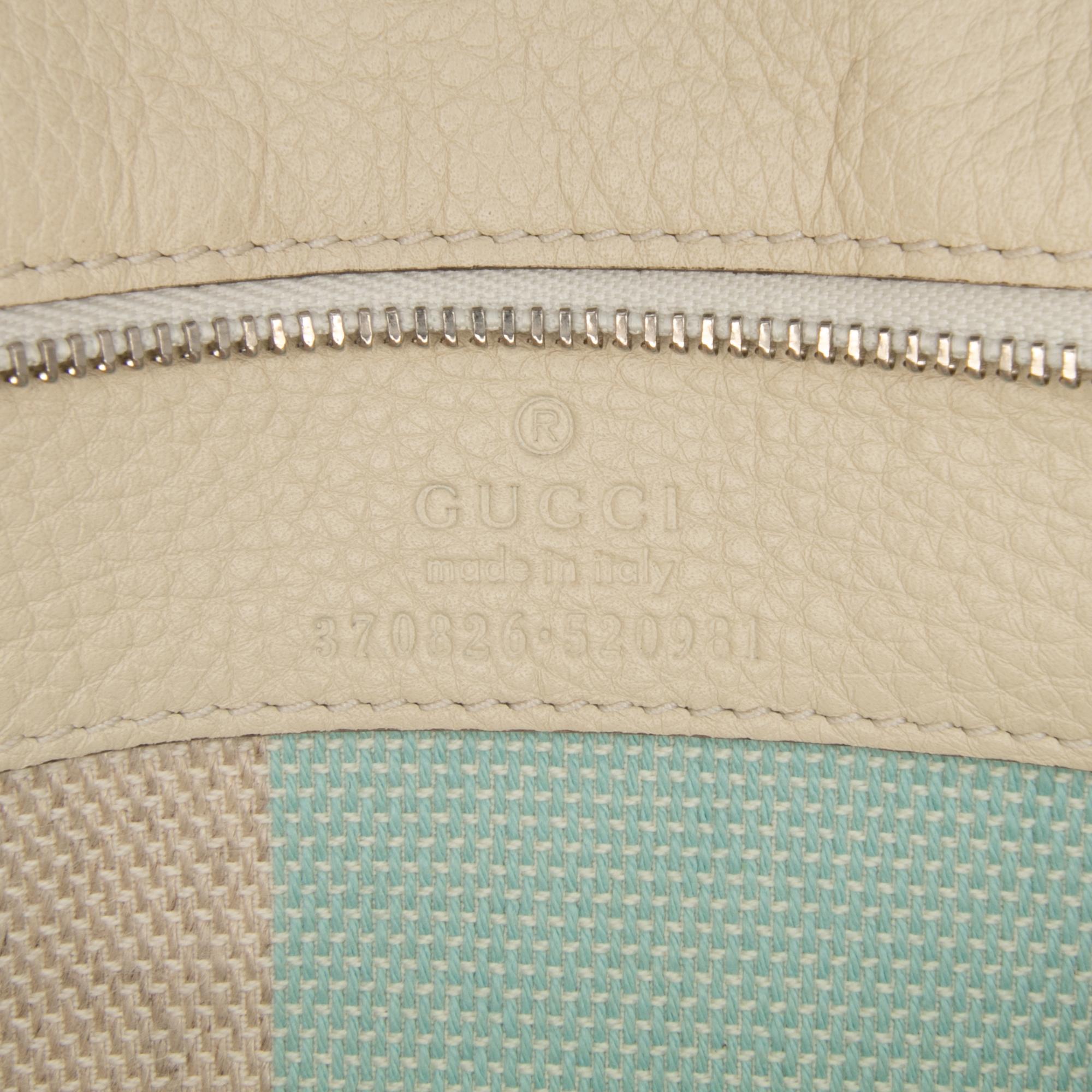 Gucci Medium Leather Bamboo Daily Crossbody