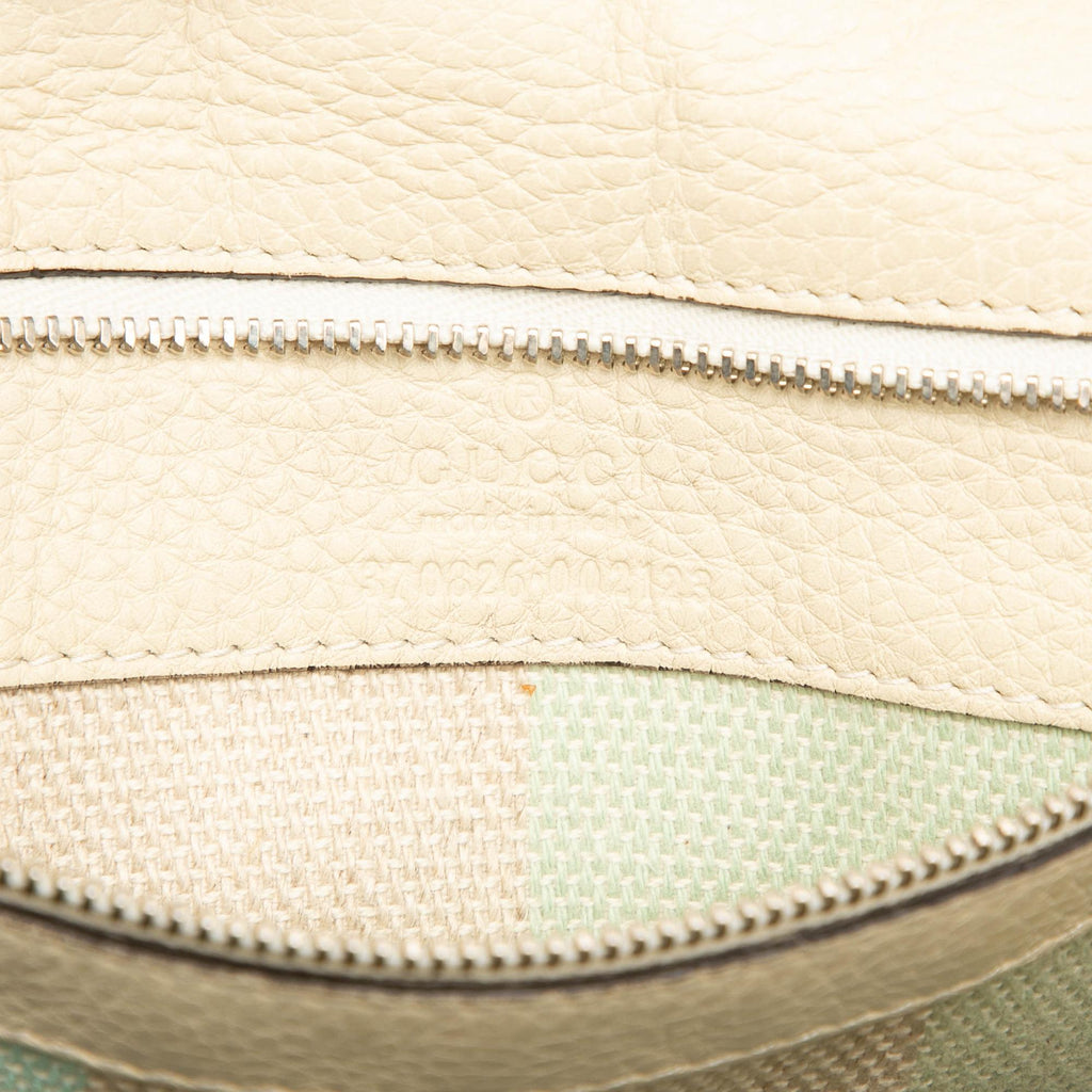 Gucci Medium Leather Bamboo Daily Crossbody