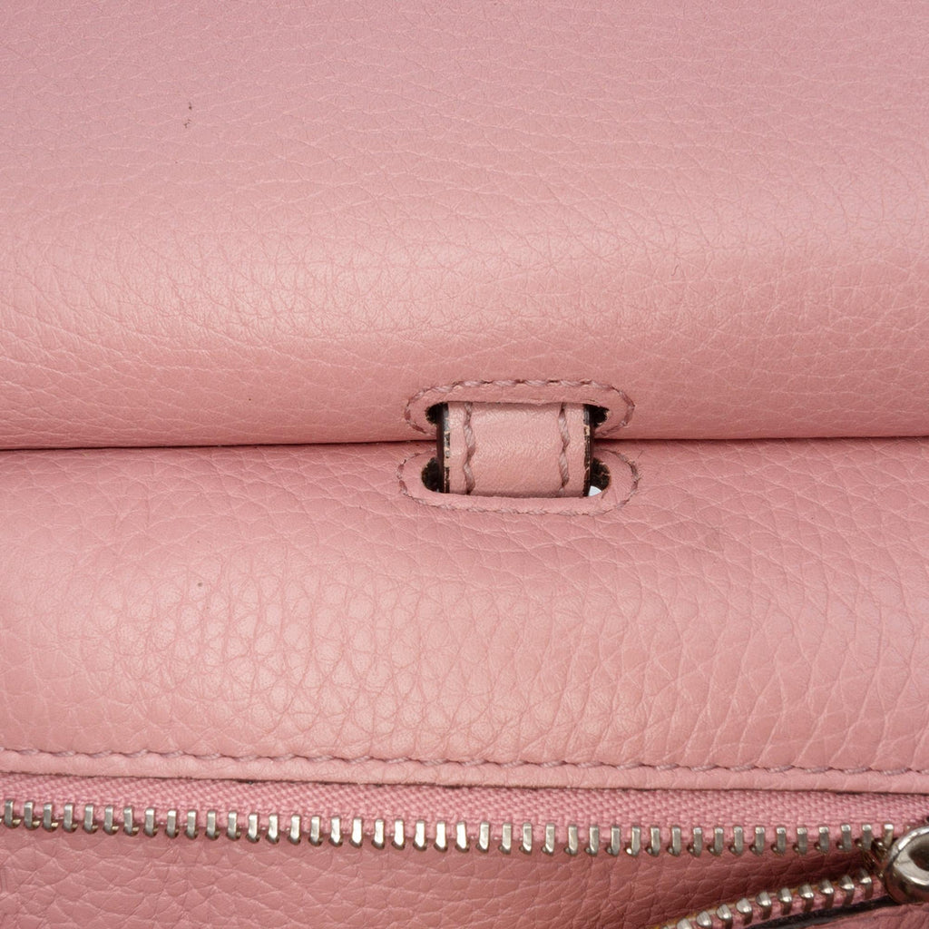 Gucci Medium Leather Bamboo Daily Satchel